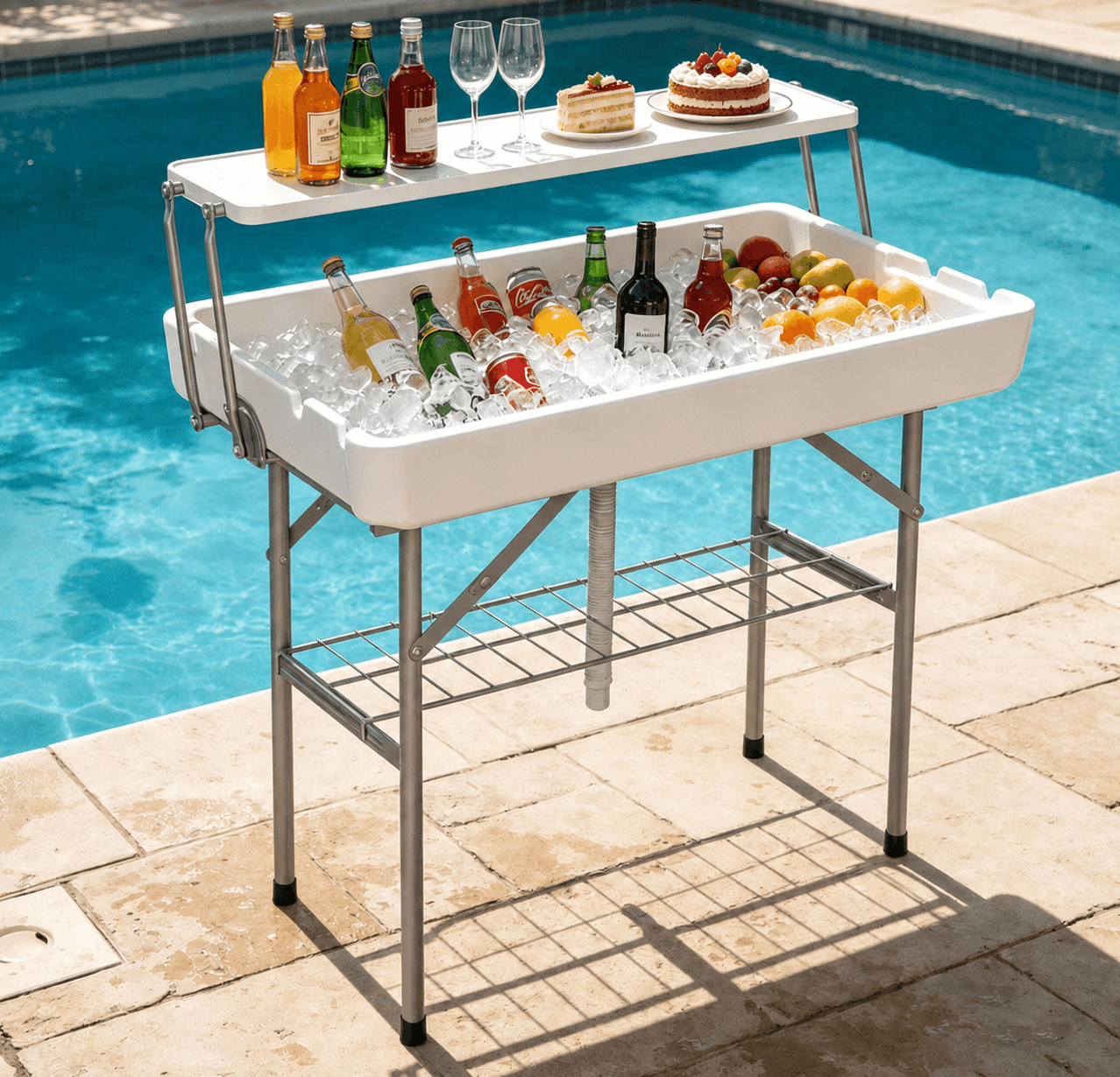 Folding Ice Table